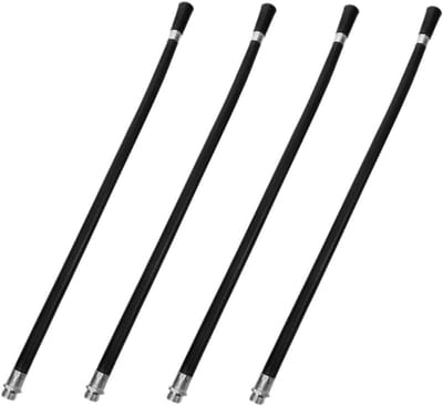 Brandblusser Slang - Vervangingsslang Brandblusser - Brandbestrijding - Duurzame Rubber Constructie - 50 cm - Zwart