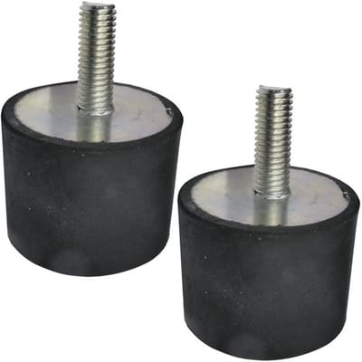 Allecto - Rubberen Buffers - Trillingsdemper - Set van 2 - Ø40mm