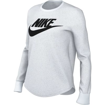 Dames-T-shirt met lange mouwen Nike Club ICN