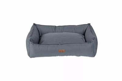 Quapas! Hondenmand - Duurzaam Waterbestendig hondenbed Grijs L - 100x70x27CM