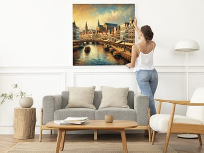 Kunstprint | Wanddecoratie | Dibond | 40 × 40 cm