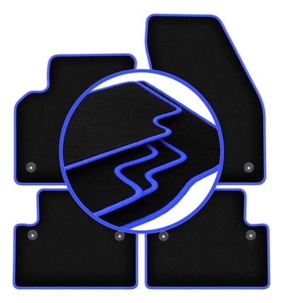 CARLUX-BLUE automatten voor: Volvo V50 stationwagen (2004-2012)