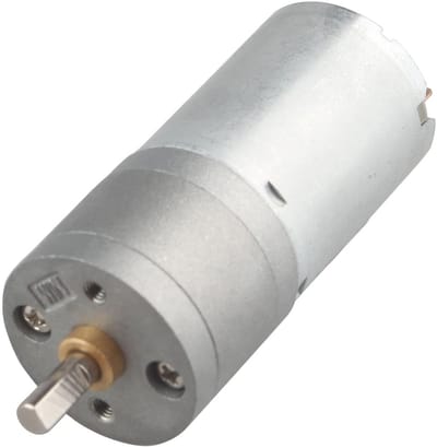 Elektrische Geared Motor DC 6V 120RPM - 25mm Diameter