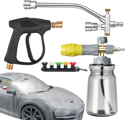Schuimsproeier Auto - Reinigingsspuit Multifunctioneel - Effectief Reinigen - Duurzame Aluminium Constructie - 900 ml Tank - Uniek