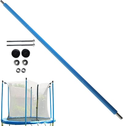 Trampoline Palen - Net Stangen - Veiligheid Verhoging - Zware Stalen Fittingen - 196 Meter