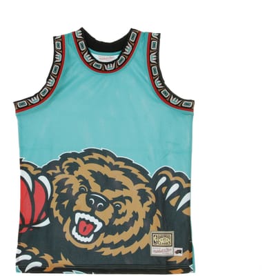 Basketbaltanktop voor heren Nba Big Face Jersey Vangri