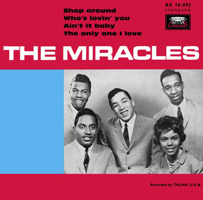 The Miracles - Shop Around / Who's Lovin' You / Ain't It Baby / The Only One I Love (7" Single)