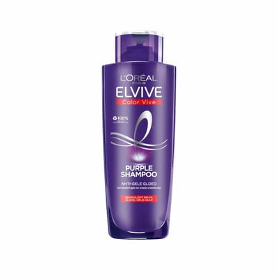 L'Oréal Elvive Color Vive Purple Shampoo - 3 x 200 ml - Voordeelverpakking
