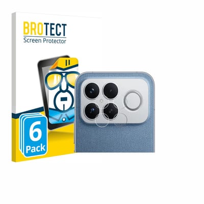 BROTECT - Screenprotector voor Xiaomi Poco F8 Ultra (ALLEEN Camera Lens) - Folie Beschermfolie transparant 6 Stuks