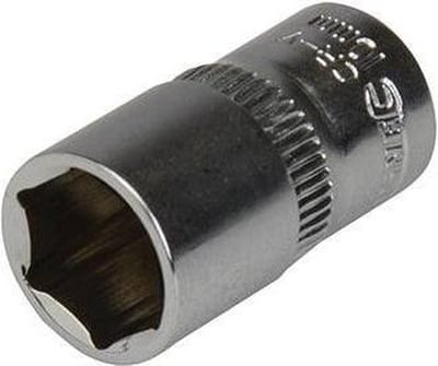Zeskantige 1/4" metrische dop 9 mm