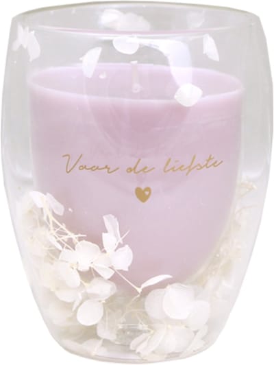 Sojakaars in Theeglas - Dubbelwandig theeglas - My Flame - Silky Sonka - Special edition