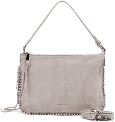 FREDsBRUDER Leren Schoudertas All About Beads Crossbag Chai Latte Taupe