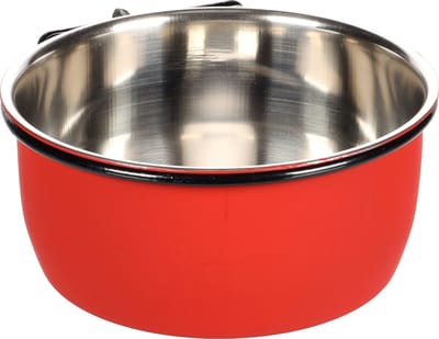 Flamingo Avaro - Eet- En Drinkpot Knaagdier;vogel - Eet- Drinkpot Avaro Moer 13cm Rood/ Zwart 580ml - 1st - 131060 - 1st