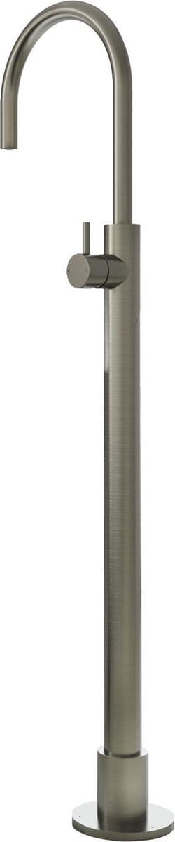 Hotbath Cobber CB178W vrijstaande wastafelkraan geborsteld nikkel