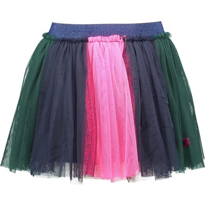 B-nosy - Maat 92 - Meisjes Rok - Botanical green
