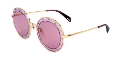 Police SPL836S Shiny rose gold 48/27/140 WOMAN Zonnebrillen
