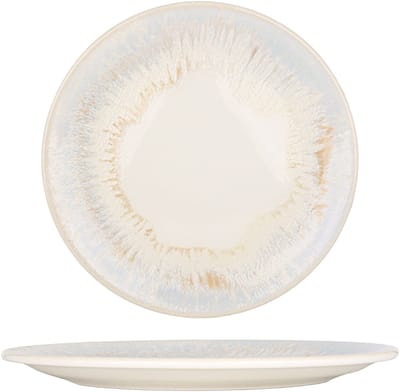 By Bone Dinerbord - Wave - Porselein - 25 cm - set van 6