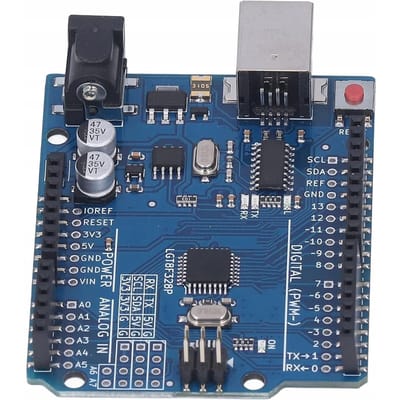 Rosfix Microcontrollermodule ACS A1 - ATmega328P-AU SMD - USB-UART CH340, 5V, 16MHz, 40x Goldpin - Geschikt voor Arduino