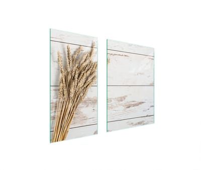 TMK ArtDeko Serie - Snijplank - Glas - 75x52 cm - Hout Design