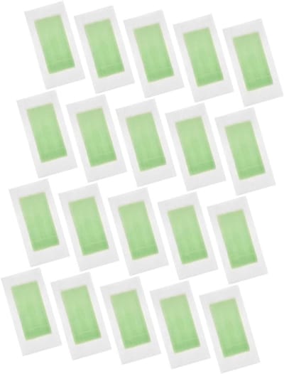 Ontharingswaxstrips - Huidontharing Strips - Gladde Huid Krijgen - Dikke Duurzame Strips - 8 x 4.5 cm - Lichtgroen