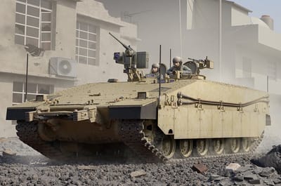 HobbyBoss Modelbouwpakket Militaire voertuigen - 84524 I.D.F. Namer-1 IFV - Militair APC Voertuig Plastic - 1:35 - Modelbouw