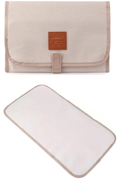 NTH products- Aankleedmat Draagbaar - Opvouwbaar - Waterdicht - Luiertas - Voor Baby's - Eenvoudig met Één Hand te Gebruiken