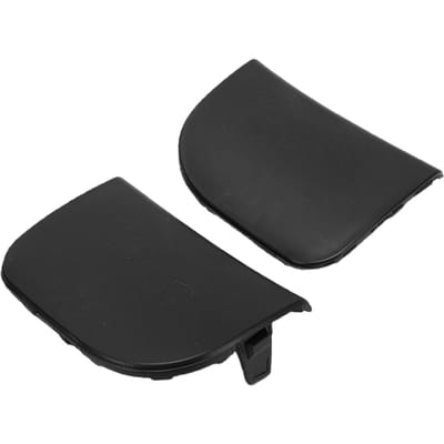 2PCS Cache-Crochet de Remorquage Avant Pare-chocs Avant Capuchon d'Œillet de Remorquage Remplacement pour TOYOTA 2012 2015 52128 47903