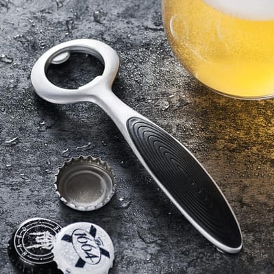 Gadgets à Bière Simples et Portables Personnalité et Créativité Ouvre-Bouteille Accessoires à Vin Outils de Cuisine Bar de Salle à Manger Maison Jardin gray
