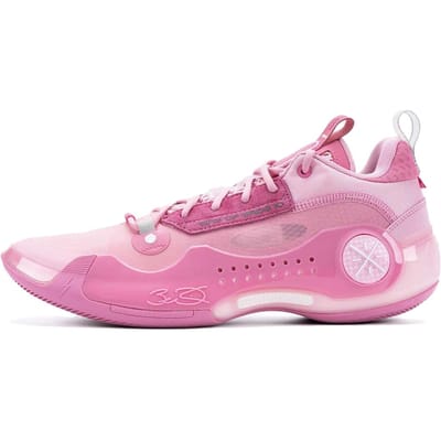 Li-Ning Way of Wade 10 Low Roze Heren Sneakers ABAS083-38 45 pink