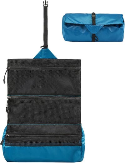 Dailygoods - Toilettas Dames en Heren Opvouwbaar met Ophanghaak - Ideaal voor Reizen