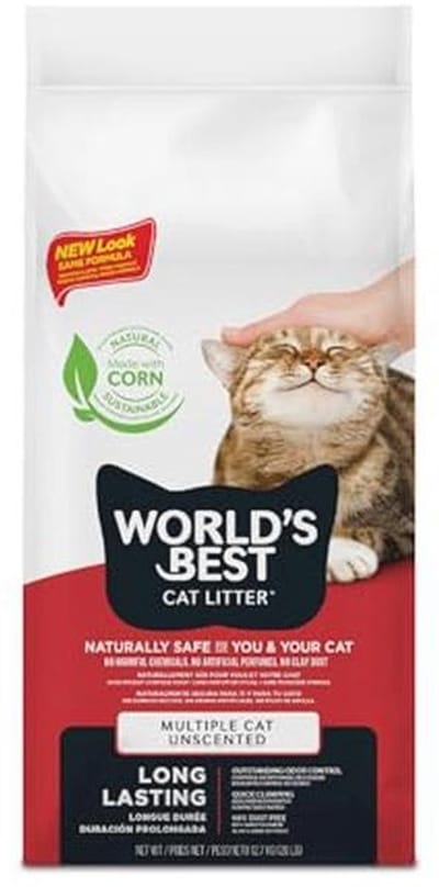 Beste kattenbakvulling 6.36kg voor meerdere katten ongeparfumeerd
