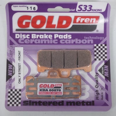 Gold Fren-remblok voor de Aprilia 450 SXV (2007-2008) met nieuwe Brembo-remklauw voor