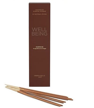 Well Being - ENERGISE - 20 st. Wierook stokjes - Orange Blossom & Ginger - Cereria Mollà 1899