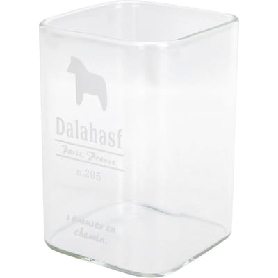 Vierkant Glazen Waterglas 240ml Hittebestendige Drankbeker Keuken Drinkware Type 2