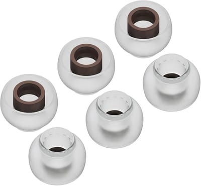 Geluidsisolerende siliconen oordopjes voor in-ear hoofdtelefoons - 6 stuks (3 paar)
