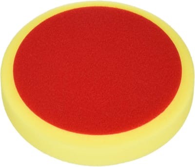 Schuurpad en Polijstschuim Set van 2 - Medium 160x30 mm - Geel