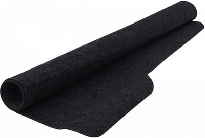 Carpoint Kofferbakmat 130x100cm | Zwarte mat