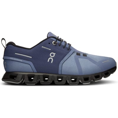 On Cloud 5 Waterproof Shale Magnet Maat: 36 | Hardloopschoenen Outlet | Dames | Blauw