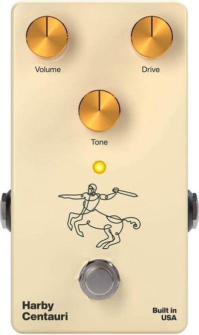 Harby Pedals USA HCENT overdrive-boost-buffer gitaar effect pedaal CENTAURI