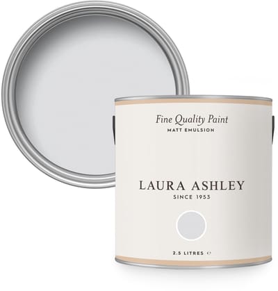 Laura Ashley Muurverf Mat 2.5L Sugared Grijs