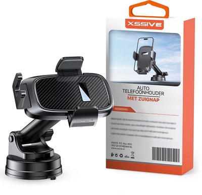 Telefoonhouder Auto Zuignap - 360 Graden Verstelbaar en Kantelbaar - GSM Houder Dashboard - Universele Smartphone Houder Voor Auto - Telefoonstandaard Voorruit