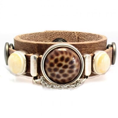 Leren Armband
