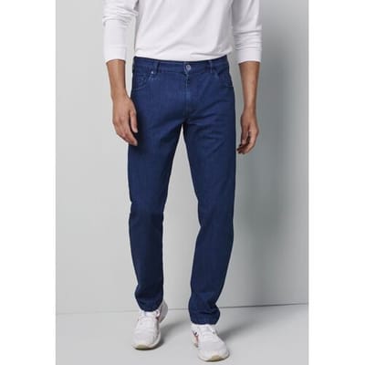 Meyer Jeans M5 Slim Coolmax EcoMade Denim Organic Cotton Blue Stone / male