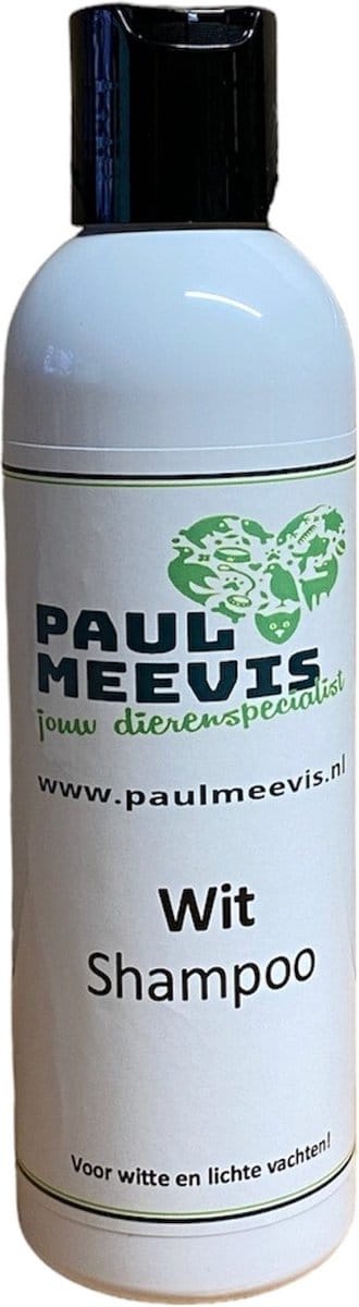 Paul Meevis Jouw Dierenspecialist Wit Shampoo 200ml