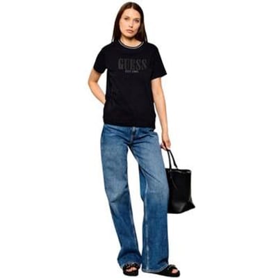 Straight Jeans Guess WIDE LEG W6YA1A D1339