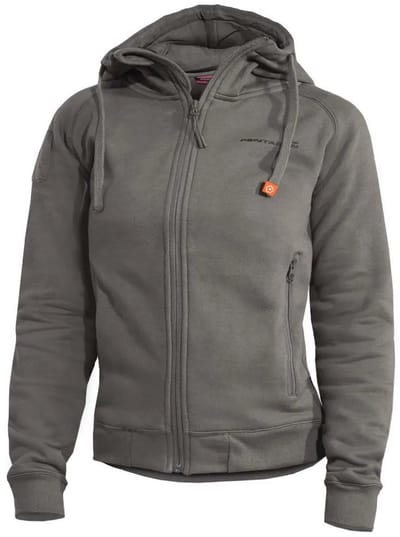 Pentagon Aphrodite Sweatshirt Met Rits Grijs M Vrouw