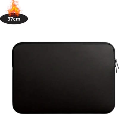 Nivard Laptoptas Krasbestendig - Laptop Sleeve - Rugtas - Schoudertas - Laptoshoes - Kantoortas - Dames & Heren - 14 Inch - Zwart
