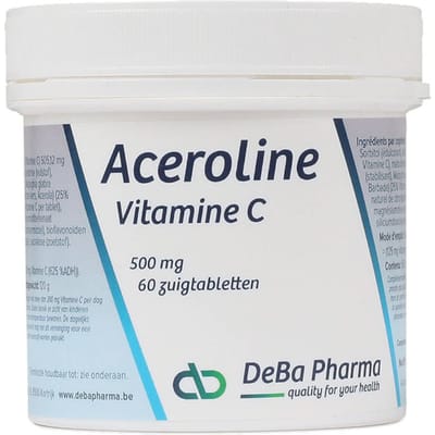 DeBa Pharma Aceroline 500 mg 60 Kauwtabletten