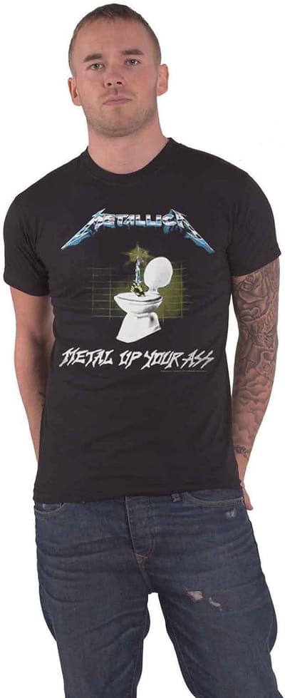 Band T-shirt - Muziek Shirt - Casual Kleding - Officieel Gelicentieerd - Maat L - Zwart
