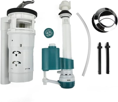 Toilet Onderdelen - Reparatieset Tank - Waterbesparend Spoelen - Instelbaar Volume - 25x10x5 cm - Zoals Afgebeeld